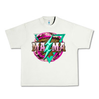 Pistachio mama life and thunderbolt Urban Heavy Tee - JahusDesignShop