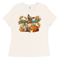 Bone Hello Autumn With Chihuahua Dog Ladies Tee - LillyAllenDesigns