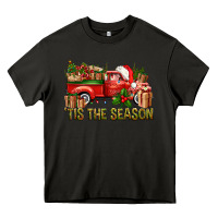 Asphalt Tis' The Season Christmas Truck Heavy Core Tee - BundleAndBundleShop