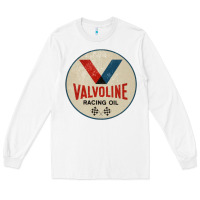 White valvoline racing sign Long Sleeve Tee - lanVoArt