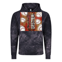 Cloud Black baseball sister Vintage Hoodie - TumblerDesignByShophia