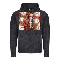 Vintage Black baseball sister Vintage Hoodie - TumblerDesignByShophia