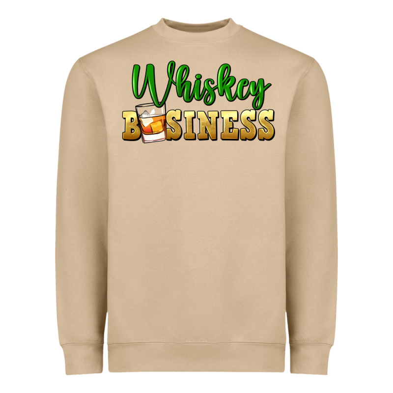 Whiskey Business Heavyweight Sweatshirt by FaDigitalArtStudio | Teevron