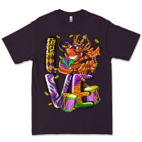 Plum Mardi Gras love Premium Tee - LillyAllenDesigns