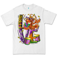 White Mardi Gras love Premium Tee - LillyAllenDesigns