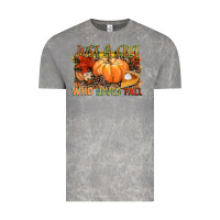 Cloud Rock Just a girl who loves Fall Vintage Tee - NancyCooperArtShop