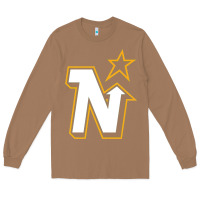 Toasted Coconut vintage minnesota hockey   retro north stars Long Sleeve Tee - lanVoArt