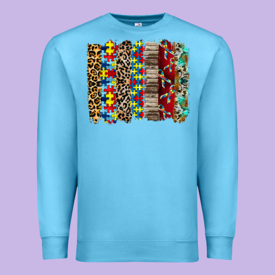 Autism Brushstore Premium Sweatshirt Designed By Racoondesign