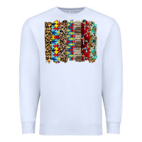 White autism brushstore Premium Sweatshirt - RacoonDesign