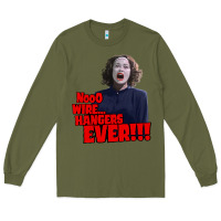Nooo Wire Hangers.. Ever!!! Vintage Mommie Dearest Quote Print Long Sleeve Tee | Teevron
