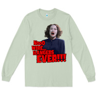 Matcha nooo wire hangers.. ever!!! vintage mommie dearest quote print Long Sleeve Tee - lanVoArt