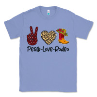 Colony Blue Peace Love Rodeo Classic Tee - Bettercallsaul