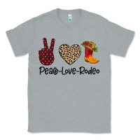 Heather Grey Peace Love Rodeo Classic Tee - Bettercallsaul
