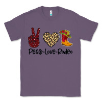 Lavender Peace Love Rodeo Classic Tee - Bettercallsaul