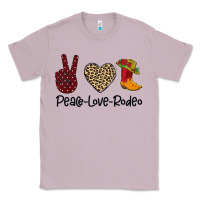 Lilac Peace Love Rodeo Classic Tee - Bettercallsaul