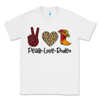White Peace Love Rodeo Classic Tee - Bettercallsaul