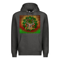 Charcoal Heather oh deer Premium Hoodie - BundleAndBundleShop