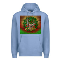 Colony Blue oh deer Premium Hoodie - BundleAndBundleShop