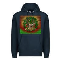 Navy oh deer Premium Hoodie - BundleAndBundleShop