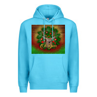 Ocean Blue oh deer Premium Hoodie - BundleAndBundleShop