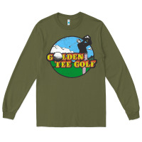 Army Green golden tee golf Long Sleeve Tee - lanVoArt