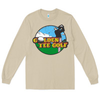 Mushroom golden tee golf Long Sleeve Tee - lanVoArt