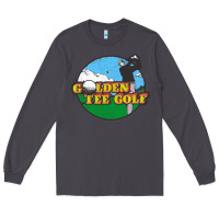 Smoke golden tee golf Long Sleeve Tee - lanVoArt