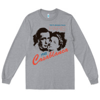 Heather Grey casablanca Long Sleeve Tee - lanVoArt