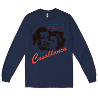 Navy casablanca Long Sleeve Tee - lanVoArt