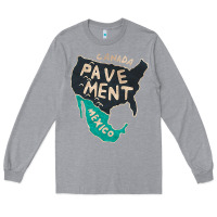 Heather Grey pavement Long Sleeve Tee - lanVoArt