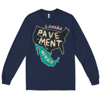 Navy pavement Long Sleeve Tee - lanVoArt