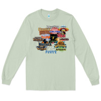 Matcha cedar point roller coaster  designer Long Sleeve Tee - lanVoArt