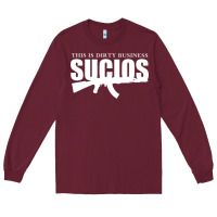 Burgundy king lil g merch sucios originals Long Sleeve Tee - lanVoArt