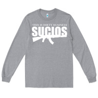 Heather Grey king lil g merch sucios originals Long Sleeve Tee - lanVoArt