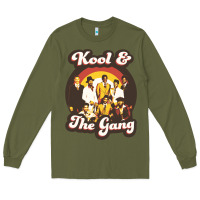 Army Green kool and the gang 70s funky soul Long Sleeve Tee - lanVoArt