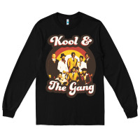 Black kool and the gang 70s funky soul Long Sleeve Tee - lanVoArt