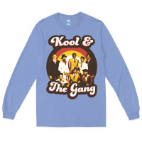Colony Blue kool and the gang 70s funky soul Long Sleeve Tee - lanVoArt