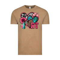 Vintage Coffee rt respiratory therapist hearts Vintage Tee - Jasminsmagicworld