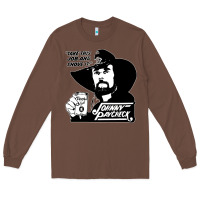 Chestnut johnny paycheck shirt take this job and shove it vintage country music Long Sleeve Tee - lanVoArt