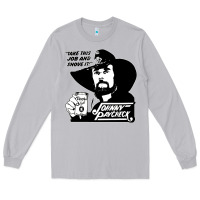 Moon Dust johnny paycheck shirt take this job and shove it vintage country music Long Sleeve Tee - lanVoArt