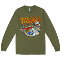 Army Green midland drinking problem Long Sleeve Tee - lanVoArt