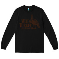 Black wild turkey bourbon Long Sleeve Tee - lanVoArt