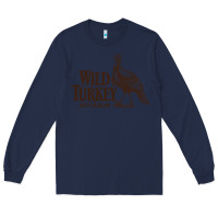 Navy wild turkey bourbon Long Sleeve Tee - lanVoArt