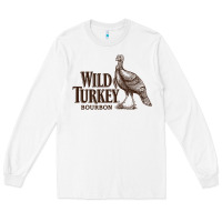 White wild turkey bourbon Long Sleeve Tee - lanVoArt