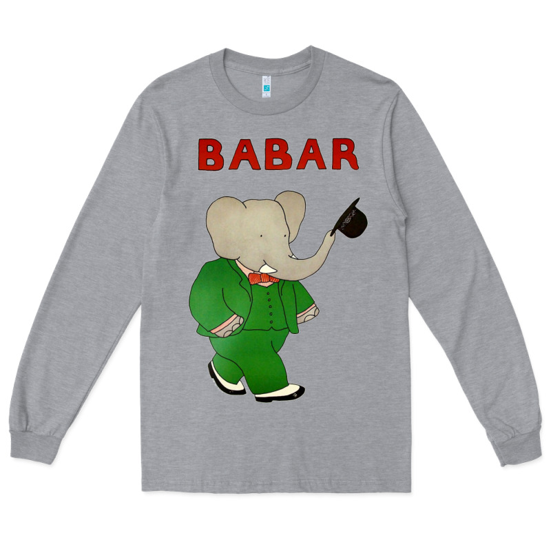 Babar The Elephant Long Sleeve Tee by lanVoArt | Teevron