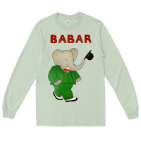 Matcha babar the elephant Long Sleeve Tee - lanVoArt