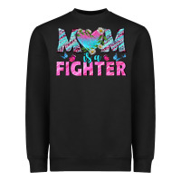 Black Western Mom Is A Fighter Heavyweight Sweatshirt - BundleAndBundleShop