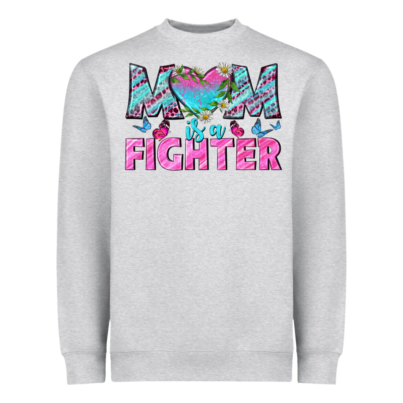 Western Mom Is A Fighter Heavyweight Sweatshirt by BundleAndBundleShop | Teevron