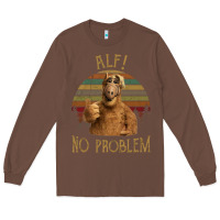 Alf Alien No Problem Vintage Long Sleeve Tee | Teevron
