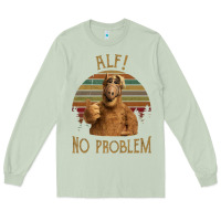 Matcha alf alien no problem vintage Long Sleeve Tee - lanVoArt
